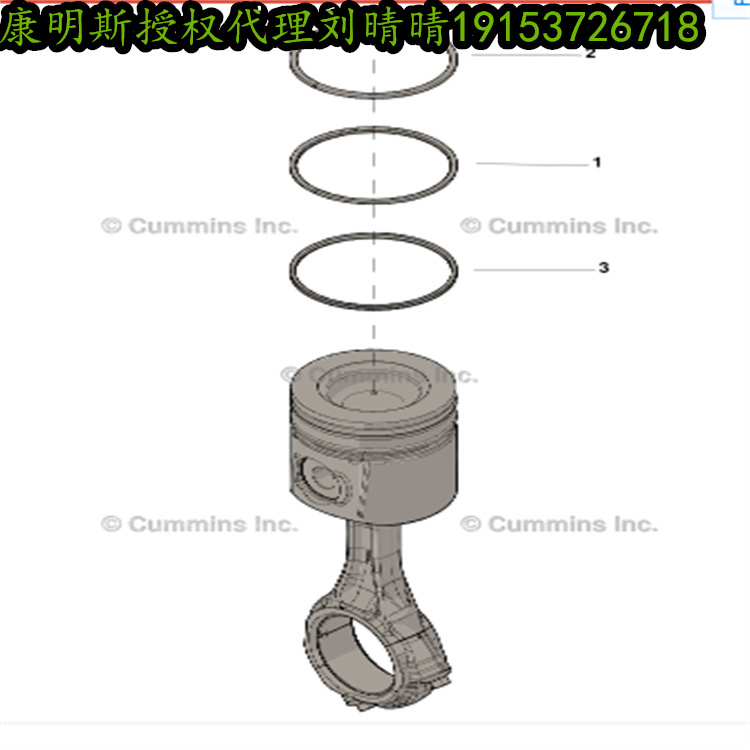 ˹ͻ 4011504 KIT,PISTON RING