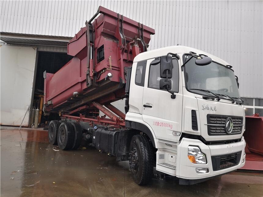 东风10吨勾臂垃圾车市场价格