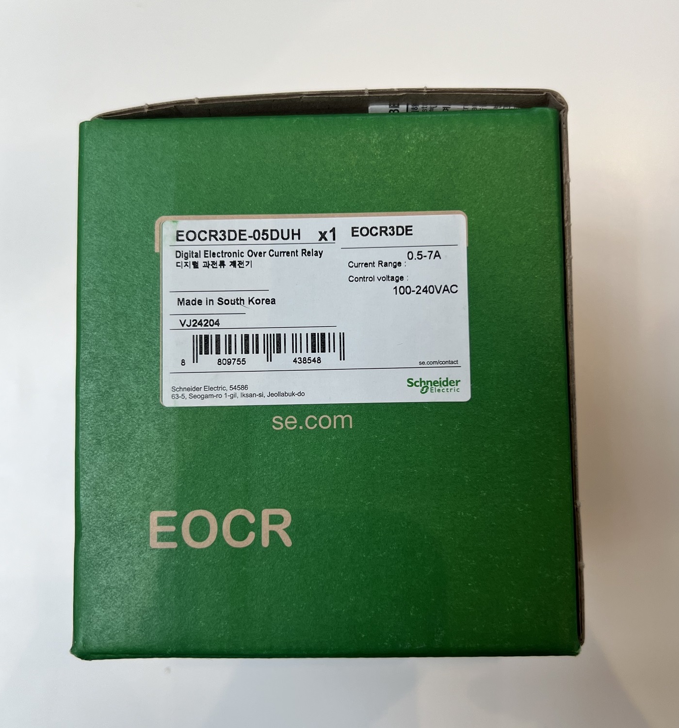 ʩ͵EOCR3DE-05DUHɫᴩʽ0.5-7Aѹ100-240V